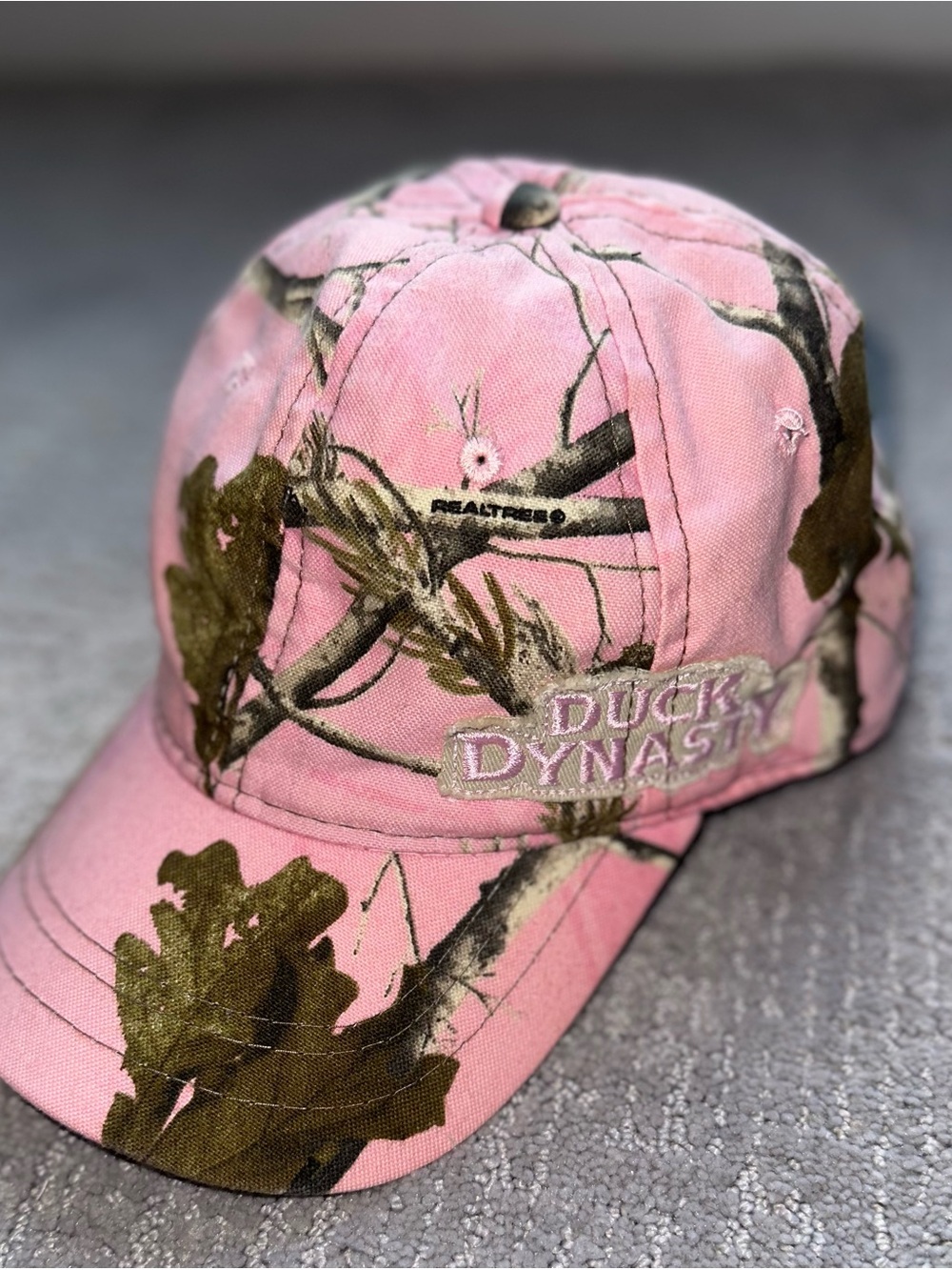 Realtree x Duck Dynasty Pink Camo Cap